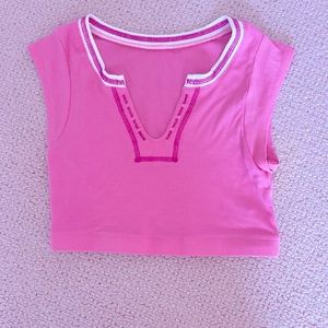 Pink top